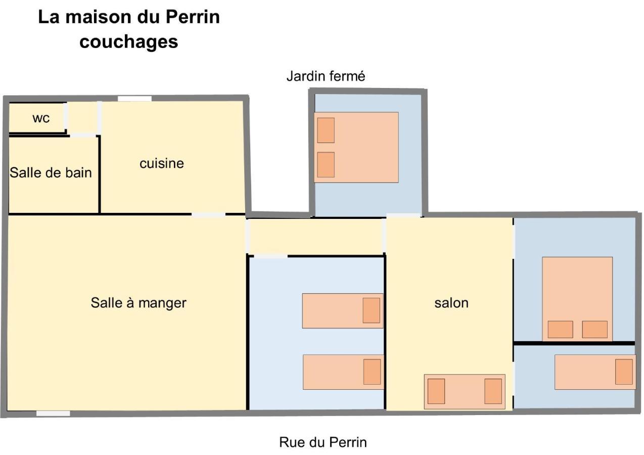 La Maison Du Perrin Greez-sur-Roc Exterior photo
